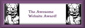 An award from a fellow MOTW member!  Thank you!